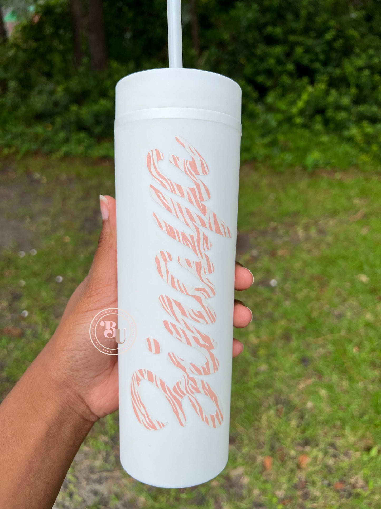 Skinny Name Tumbler