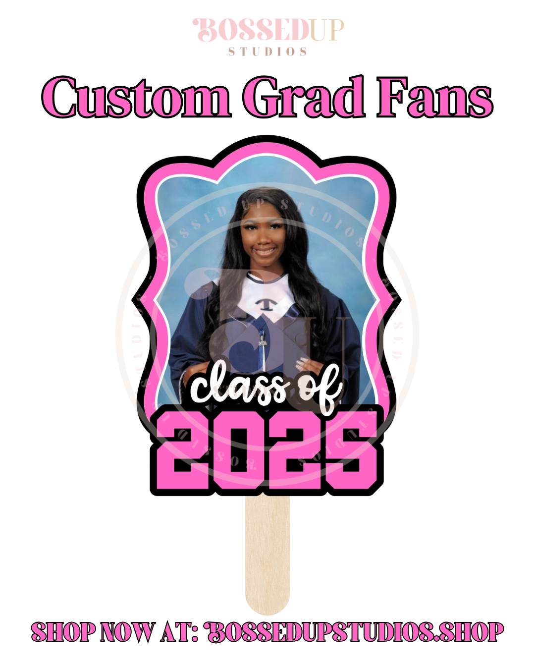 Custom Grad Fans *10 Prints Included*
